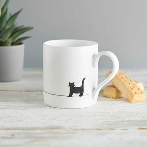 Jin Designs Standing Cat Mug