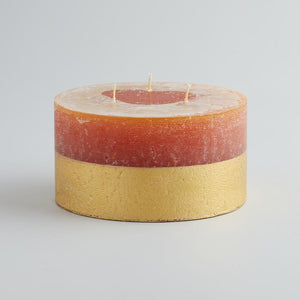St. Eval Orange & Cinnamon, Gold Dipped Multiwick Candle