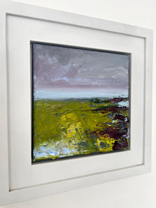 “Line of Blue Across the Fields”