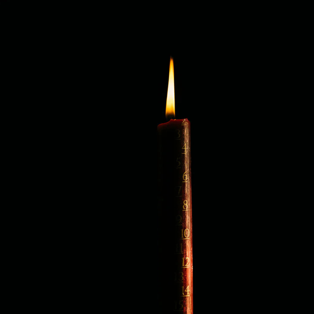 Red 7/8"x12" Advent Candle