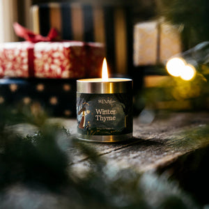 Winter Thyme, Christmas Tin Candle