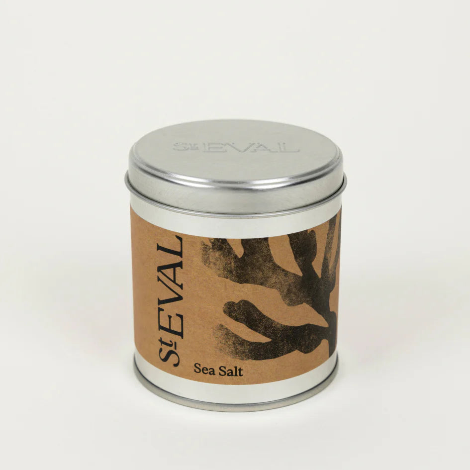 Sea Salt, Scented Tin Candle