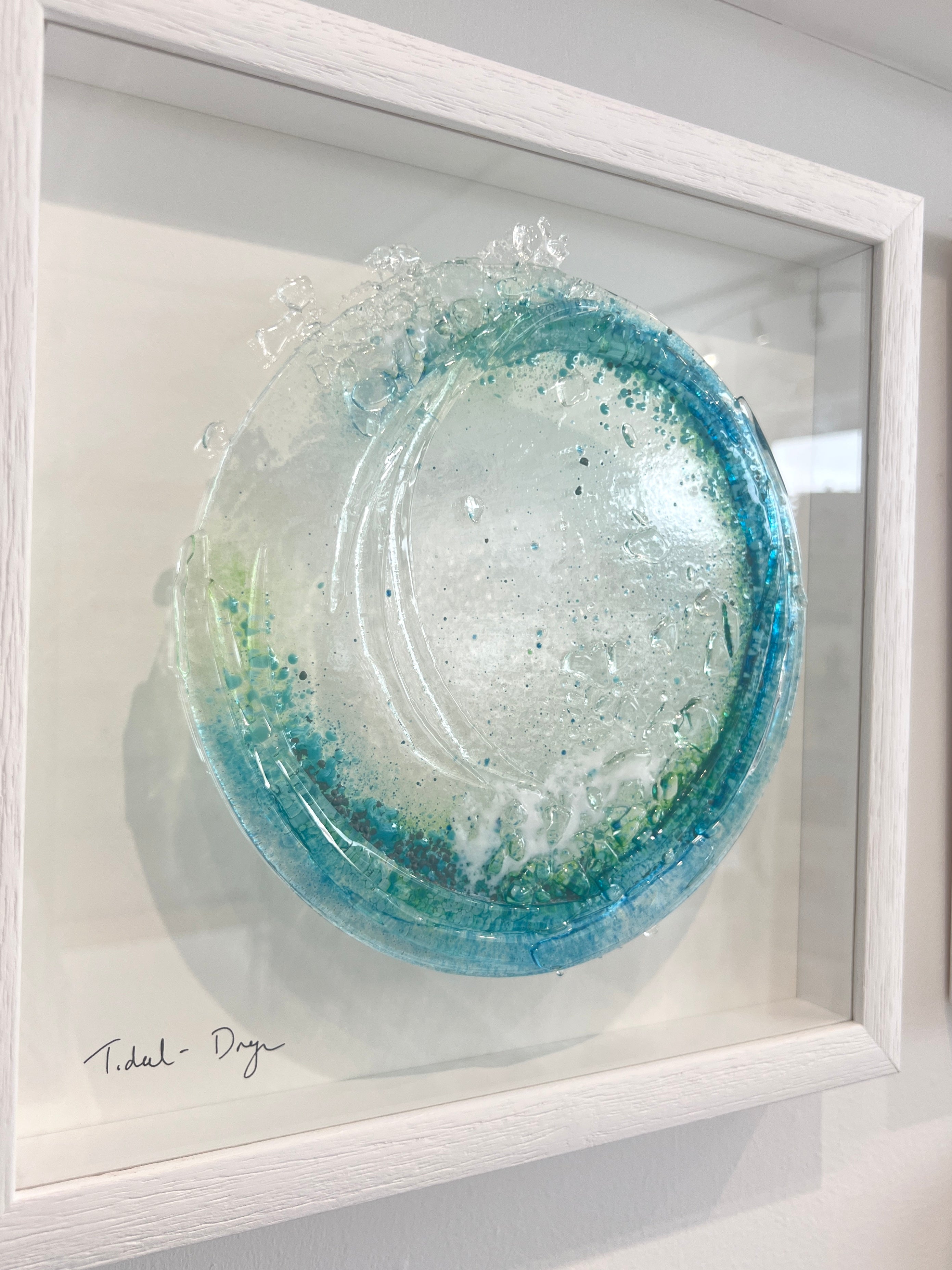 Dreya, Glass Art - Small Tidal Wave