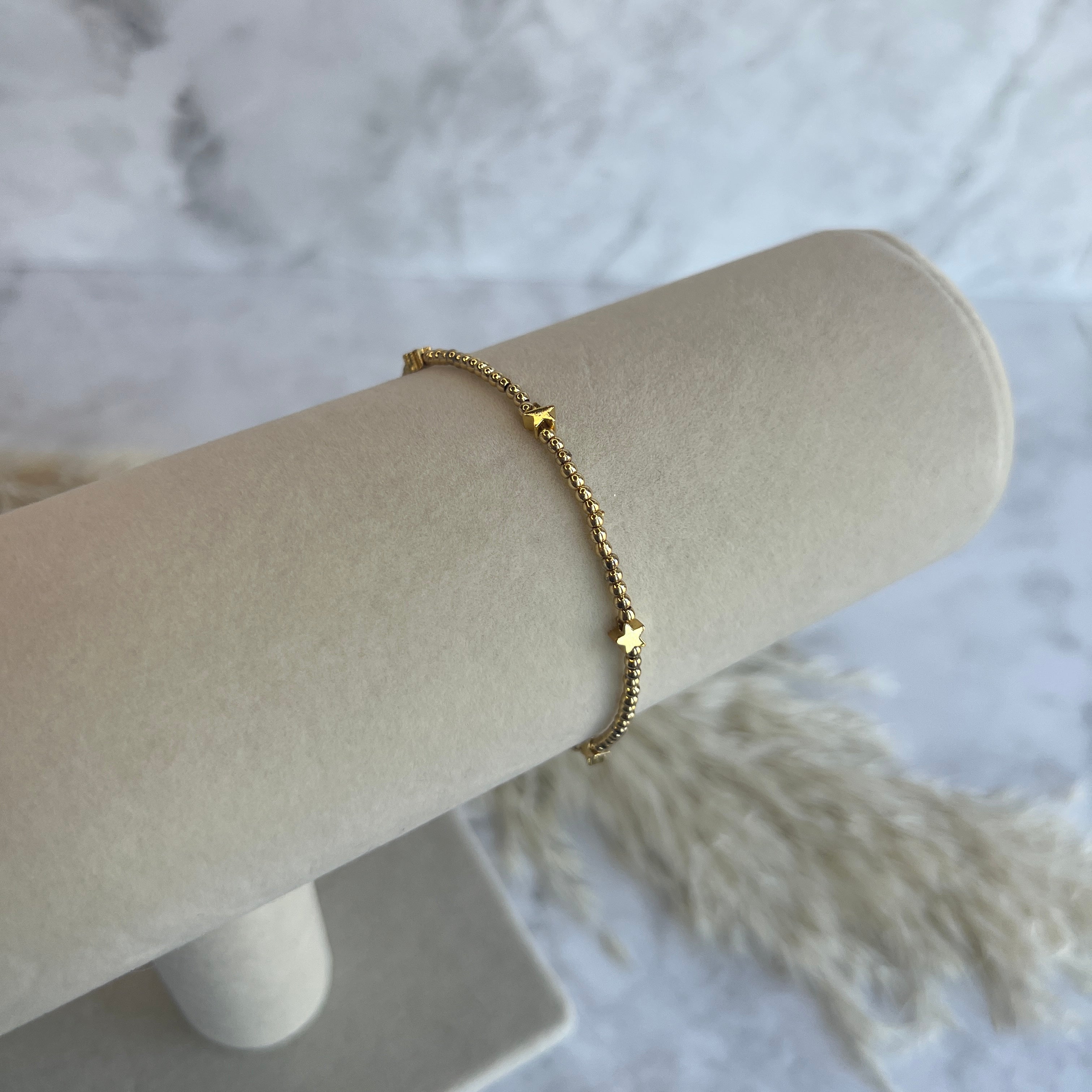 Gold Star Bracelet