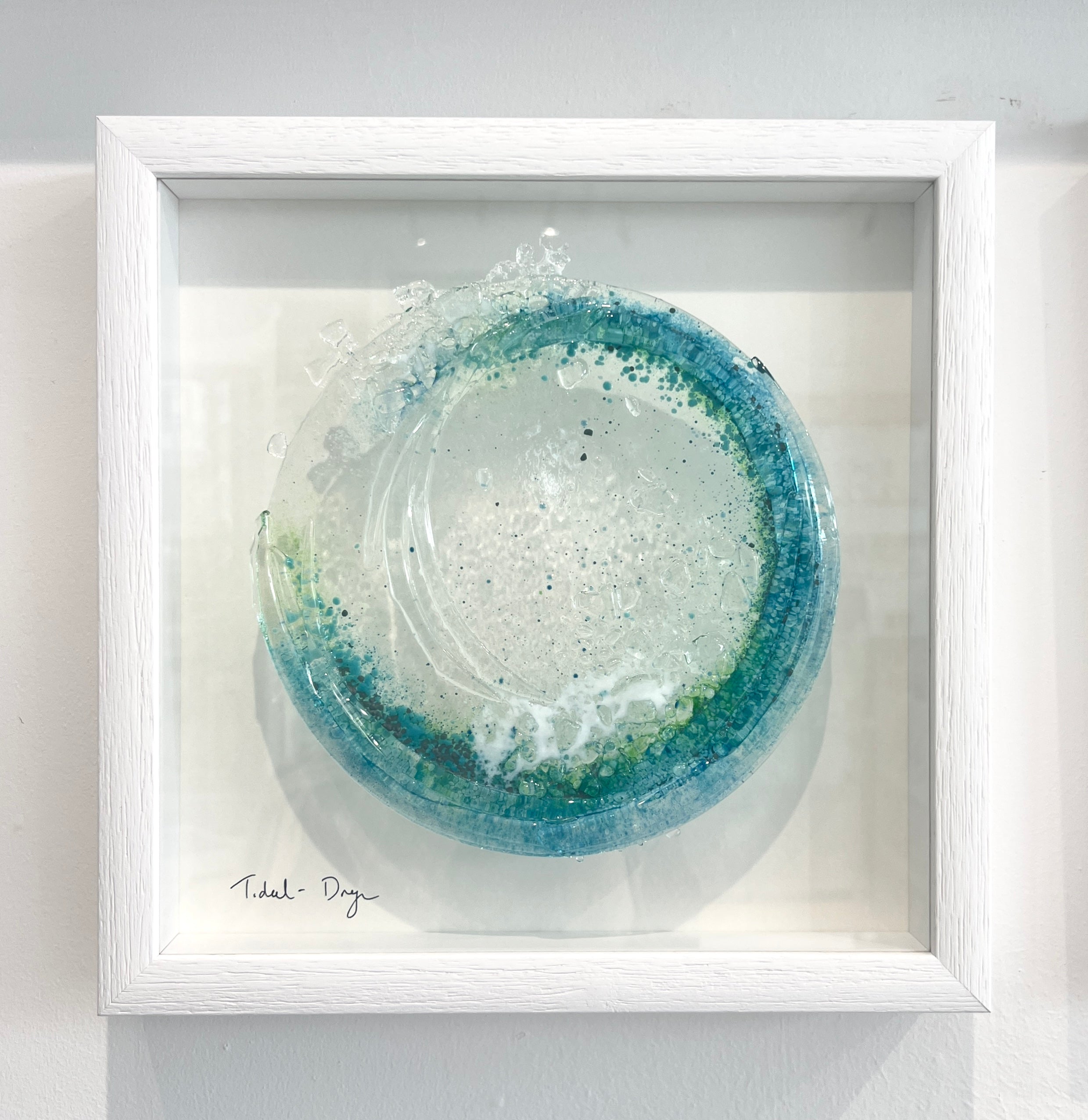 Dreya, Glass Art - Small Tidal Wave
