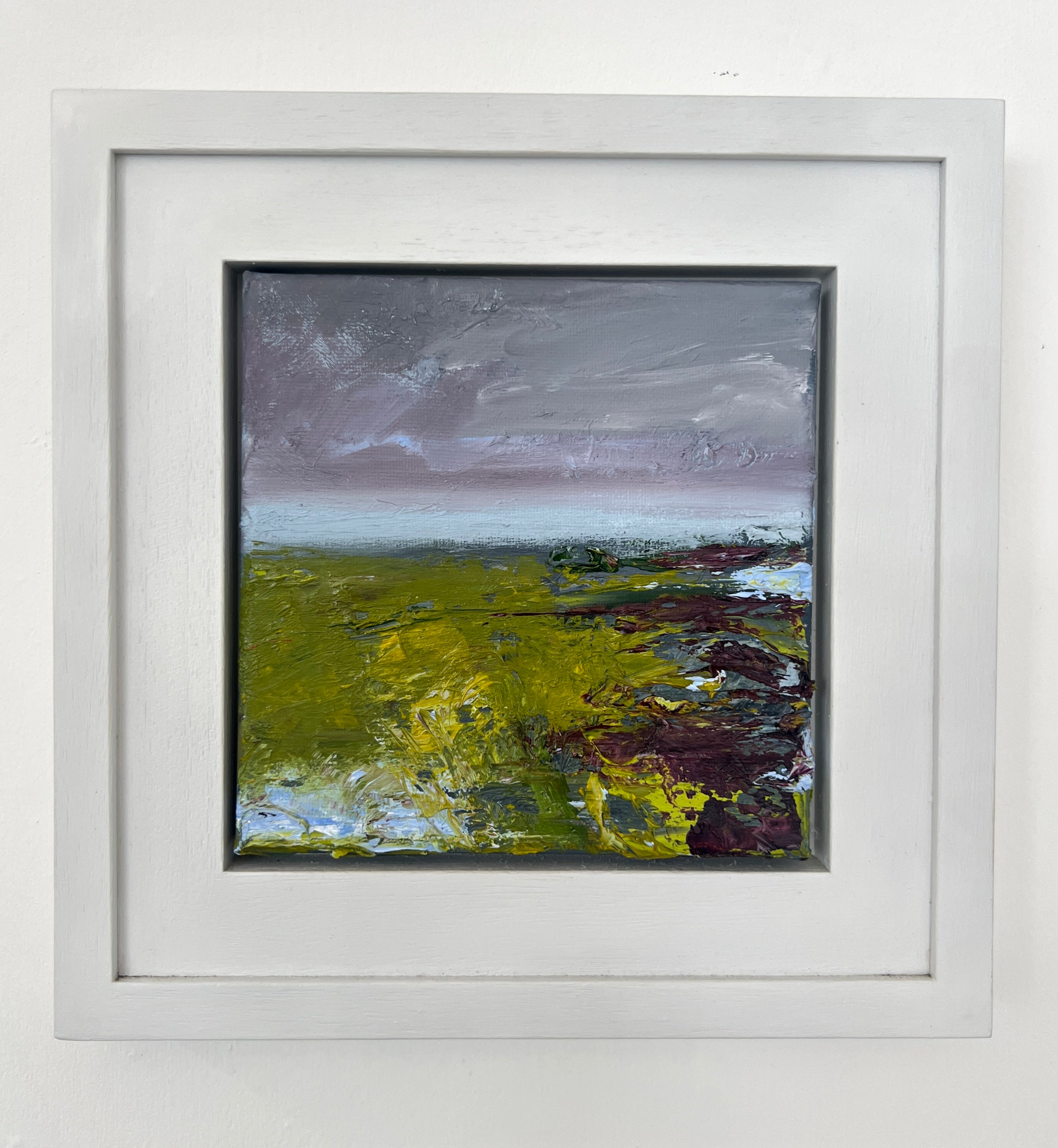 “Line of Blue Across the Fields”