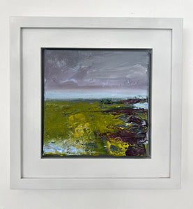 “Line of Blue Across the Fields”