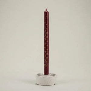 Red 7/8"x12" Advent Candle