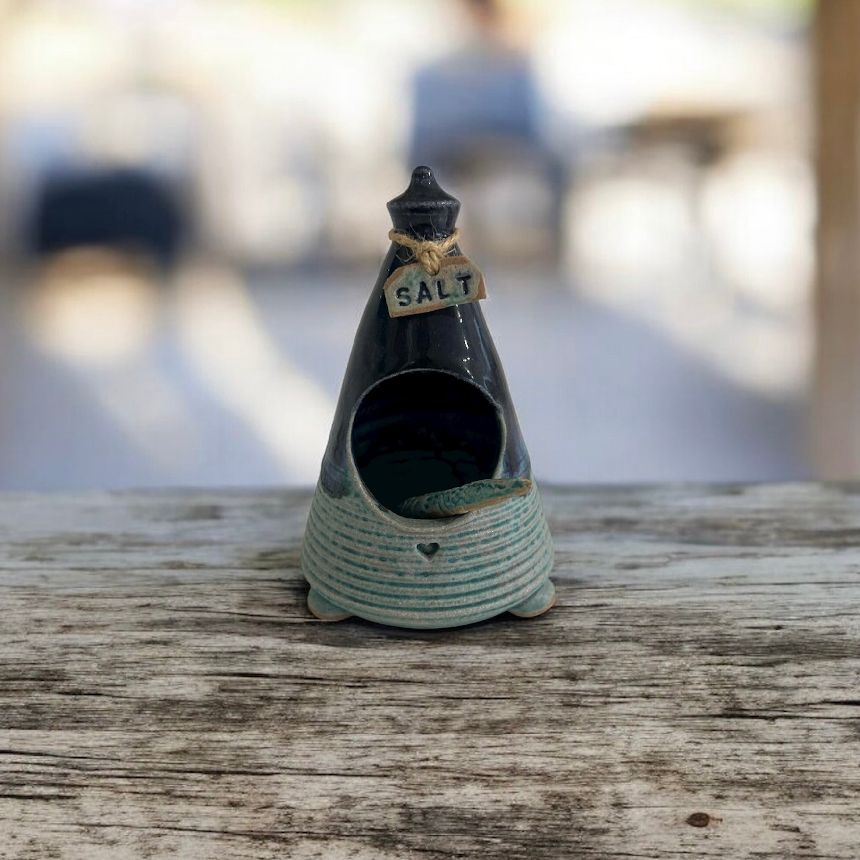 Salt Crow Ceramic Salt Pig – Four Crows Gallery Cornwall