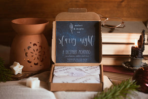 Meleri & Maple Co - Starry Night - A Box of Christmas Star Wax Melts