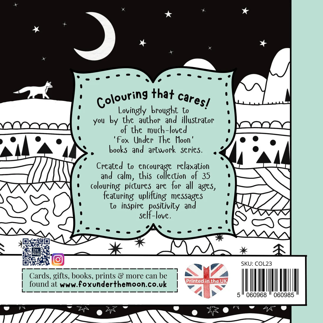Colouring Book by Fox Under The Moon