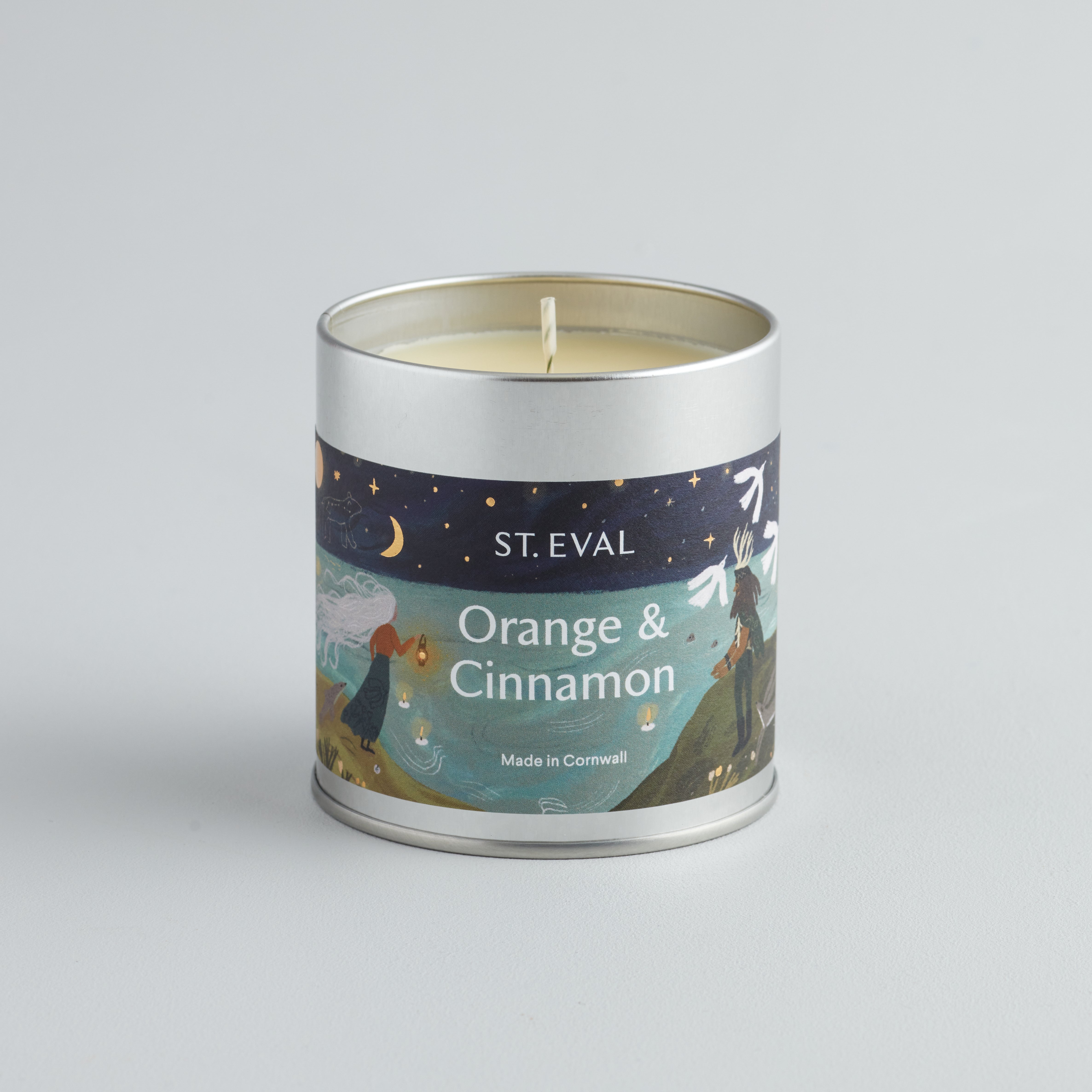 Orange & Cinnamon, Christmas Tin Candle