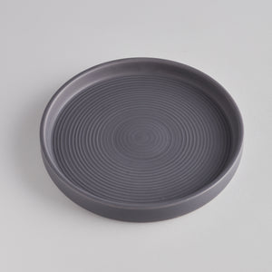 St.Eval Dark Grey Candle Plate, Large