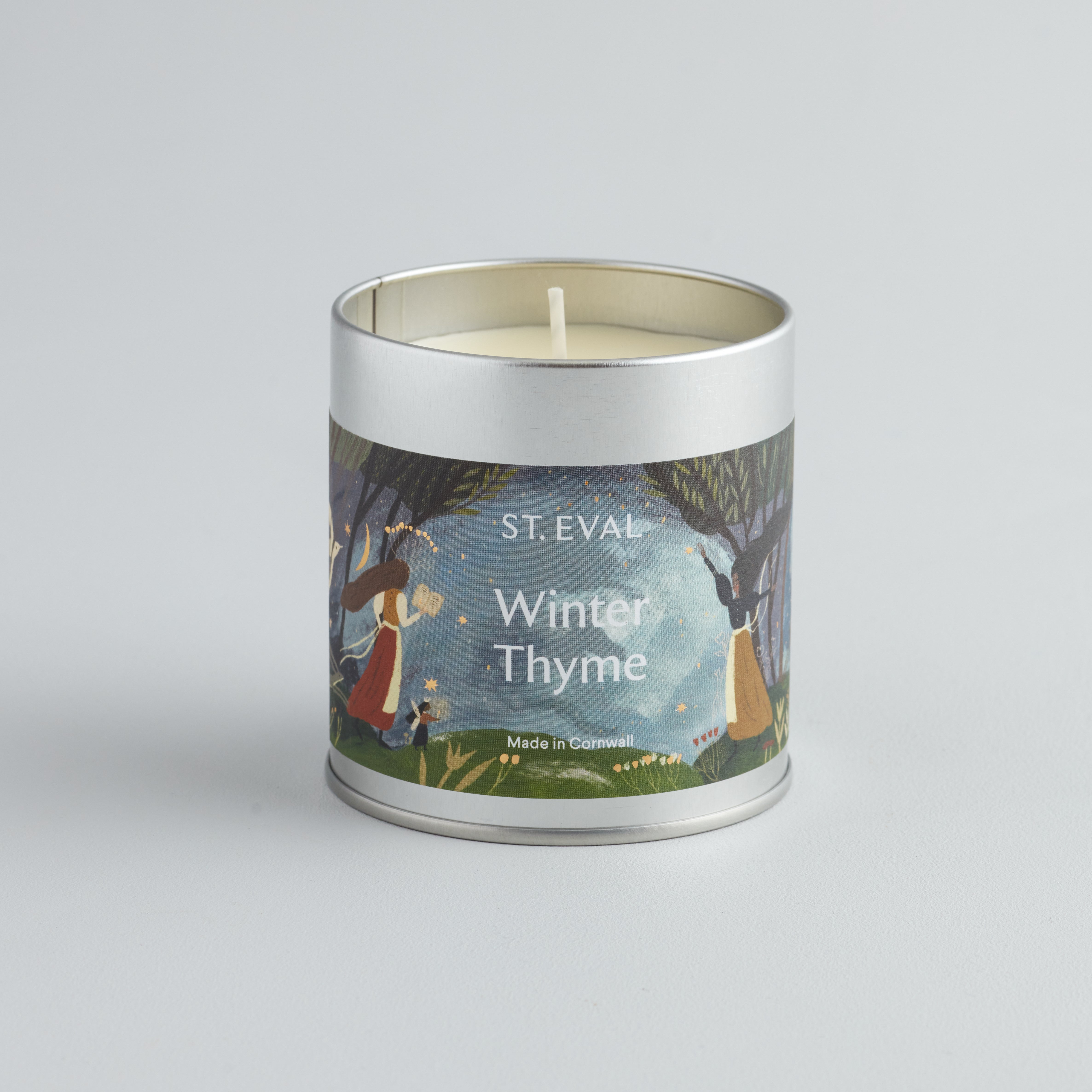 Winter Thyme, Christmas Tin Candle