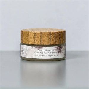 Organic Sandalwood Nourishing Salve with argan butter & benzoin