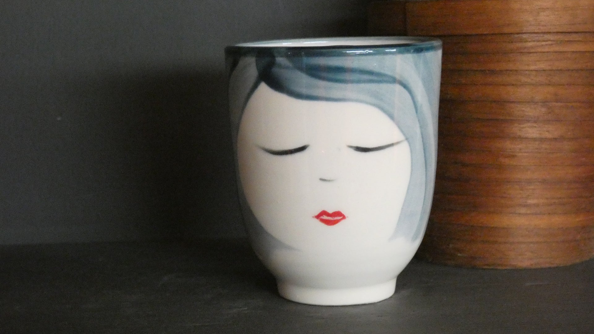 Lucie Sivicka - Hand Thrown Portrait Cup