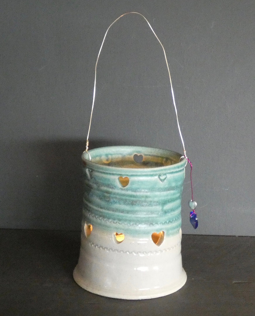 Perry Marsh Hearts Lantern