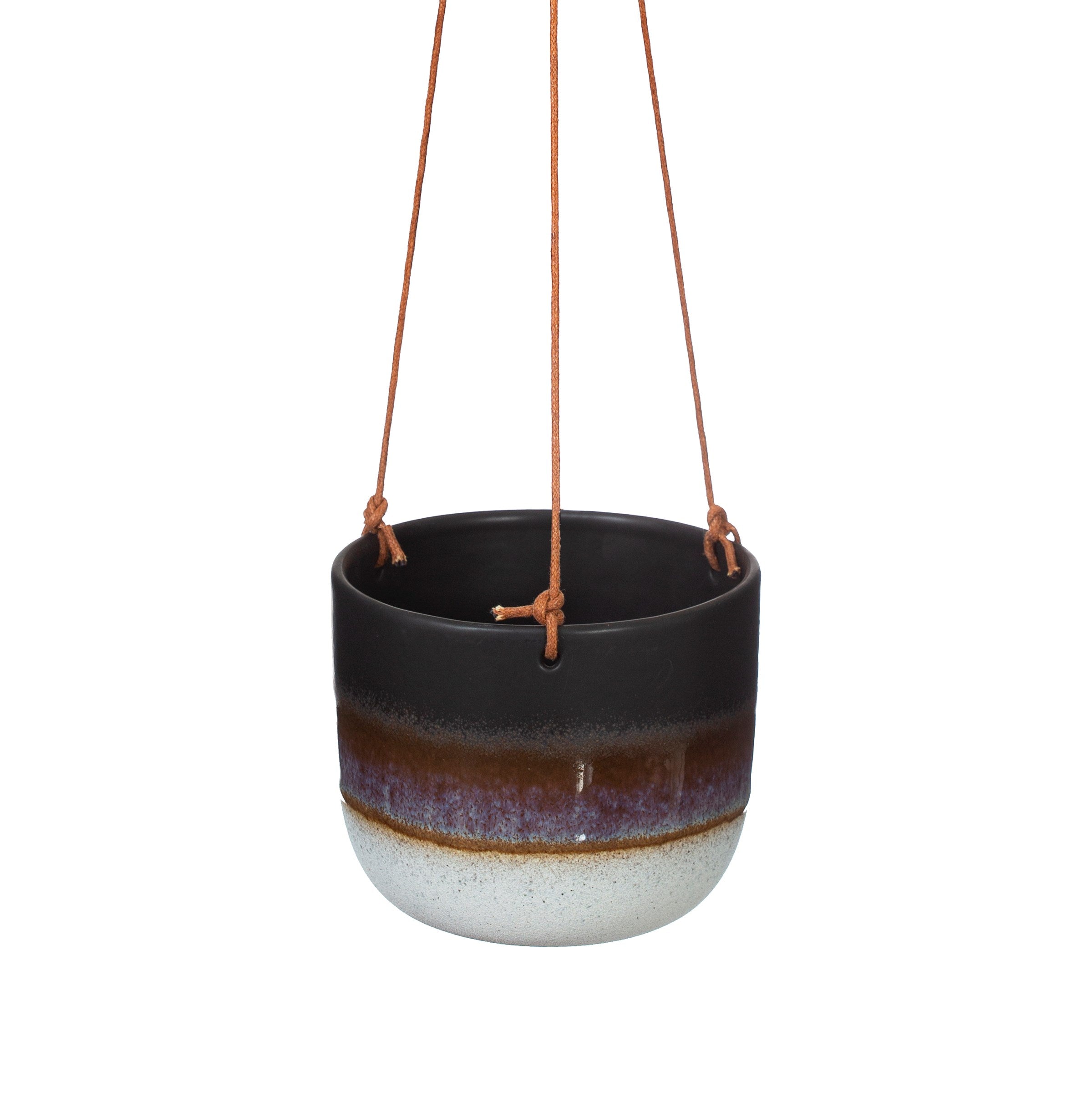 Sass & Bell - Mojave Glaze Hanging Planters
