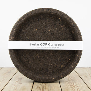 Liga Large Cork Smoked Bowl