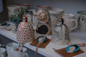 Lucie Sivicka - Hand Thrown Bathing Bell