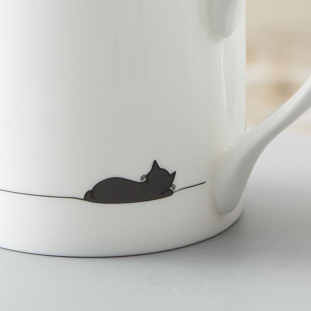 Jin Designs Sleeping Cat Mug
